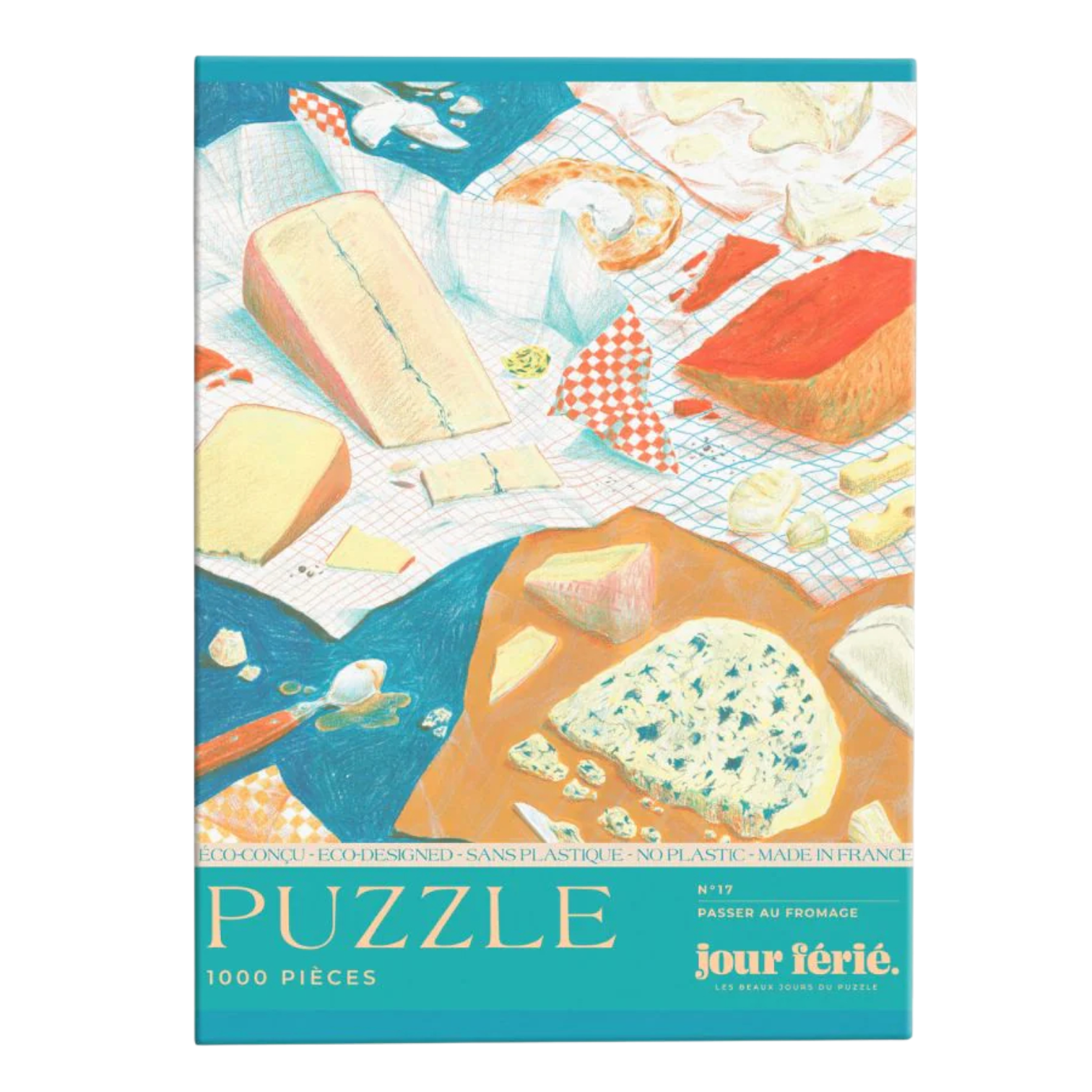 Puzzle 1000 pièces Passer au fromage - JOUR FERIE