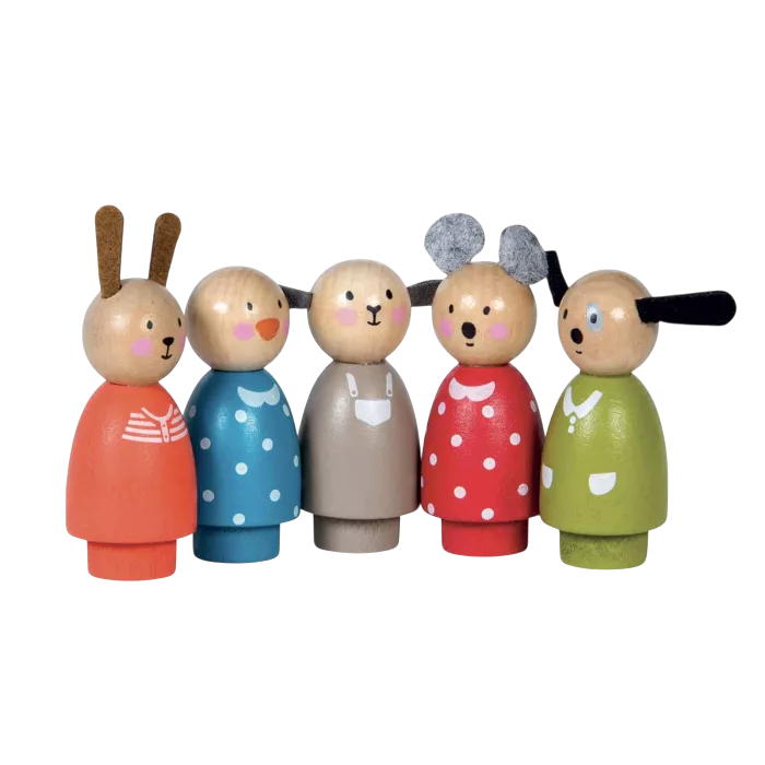 La Grande Famille - Set de 5 personnages - MOULIN ROTY
