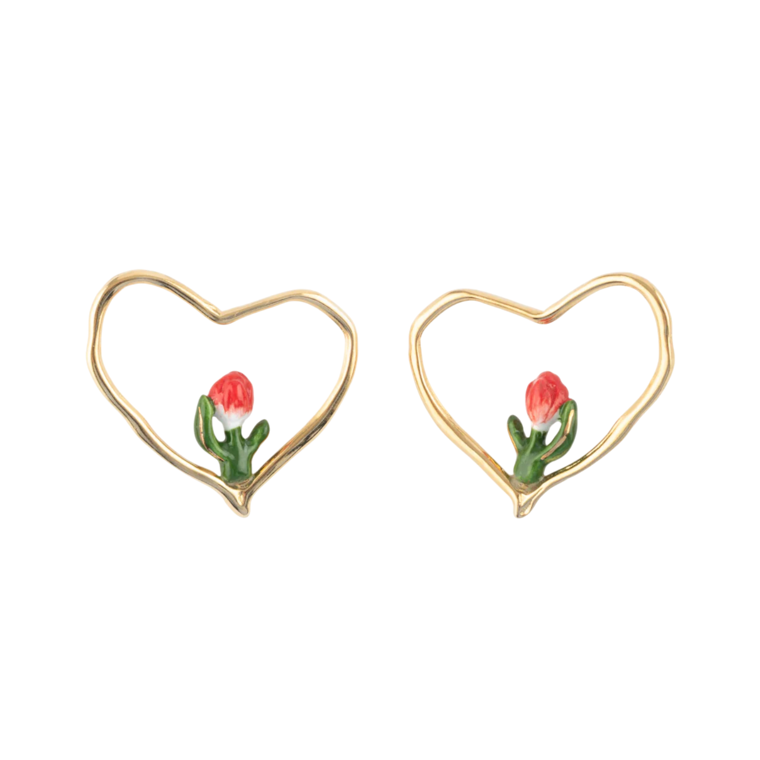 Boucles d'oreilles Tulipe - NACH