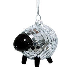 Boule de noël - Mouton Disco