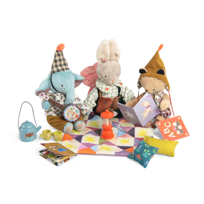 Les Minouchkas - Set accessoires le coin des histoires - MOULIN ROTY