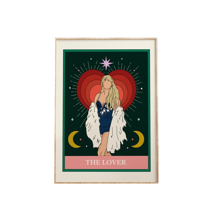 Affiche Tarot The Lover - Taylor Swift