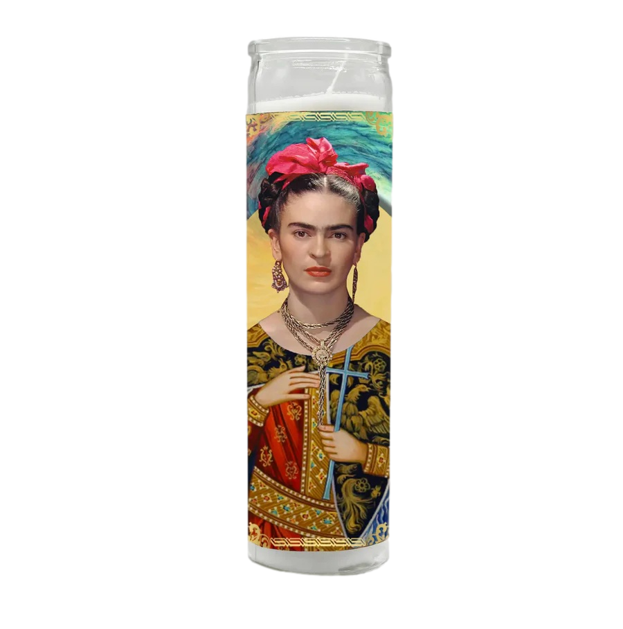 Bougie votive Frida Kahlo