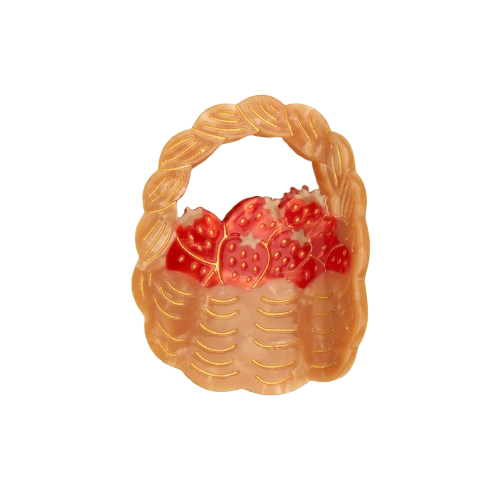 Pince à cheveux - Panier de Fraises- COUCOU SUZETTE