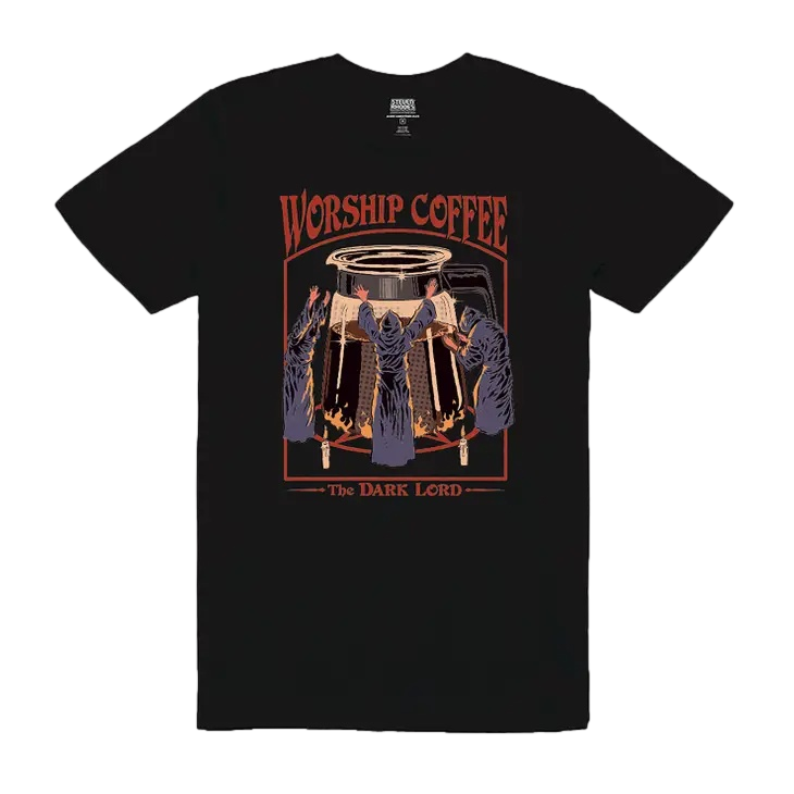 Tee-shirt Worship Coffee - STEVEN RHODES