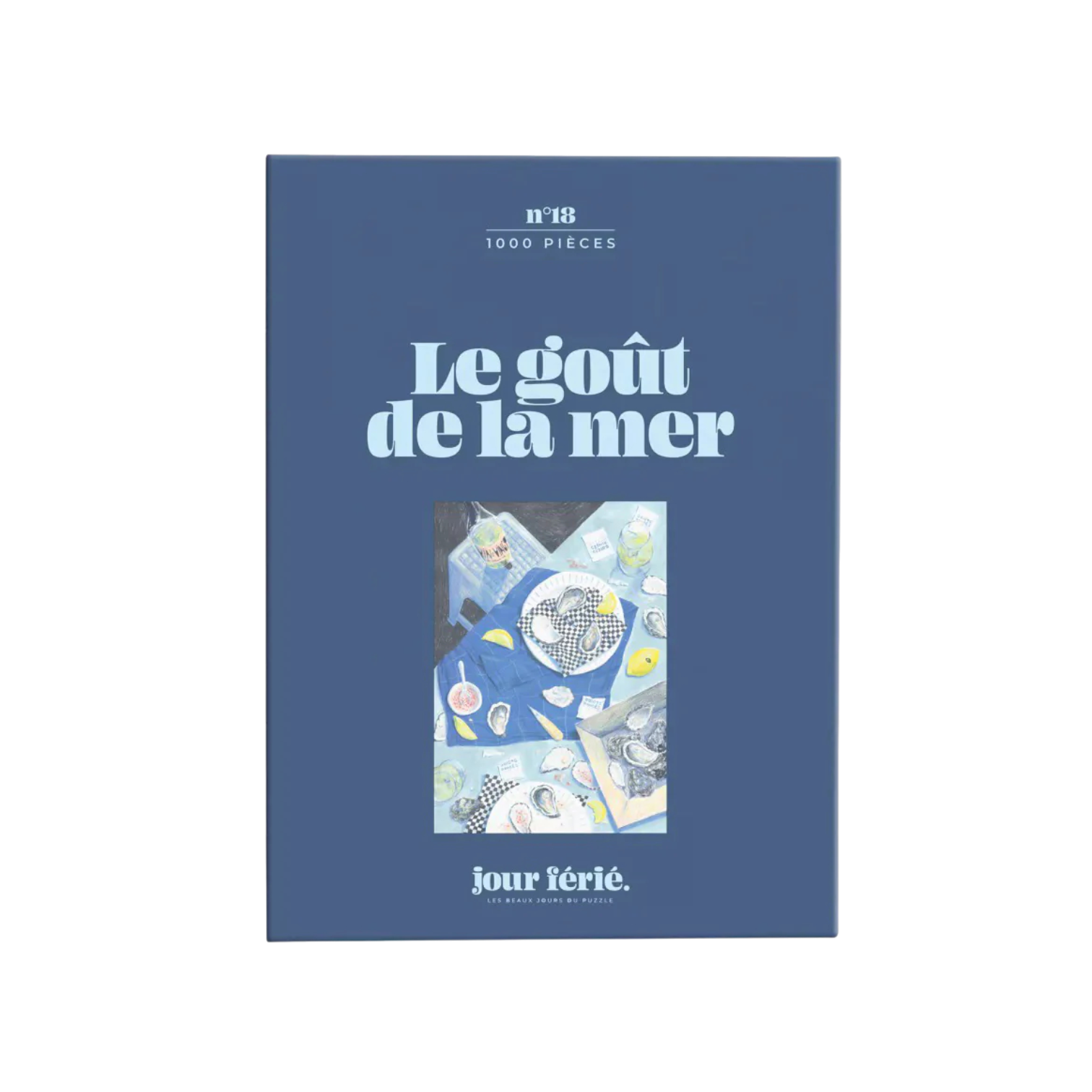 Puzzle 1000 pièces Le goût de la mer - JOUR FERIE