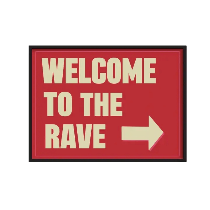 Affiche - Welcome to the Rave